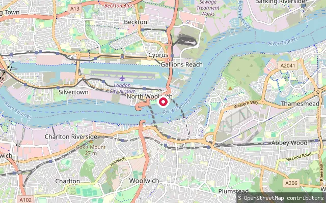 North Woolwich put-in (Greater London)