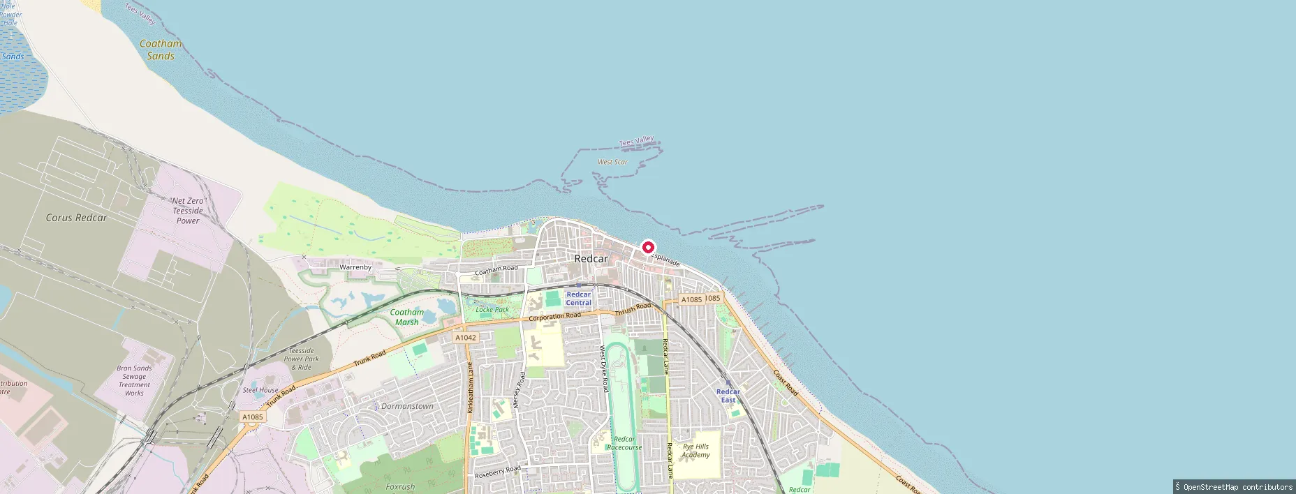 Redcar put-in