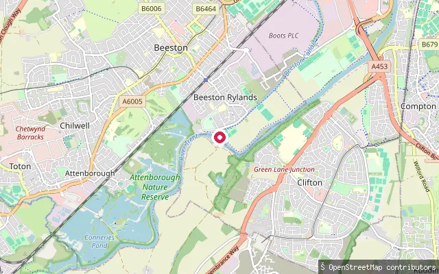 Beeston Canal put-in (Beeston Rylands)