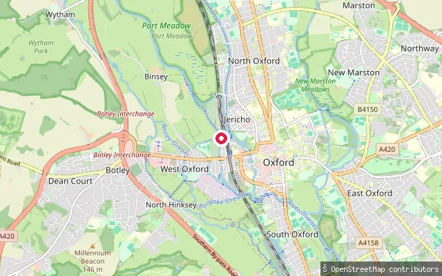 Sheepwash Channel put-in (Oxford)