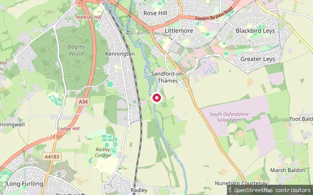 Sandford-on-Thames put-in