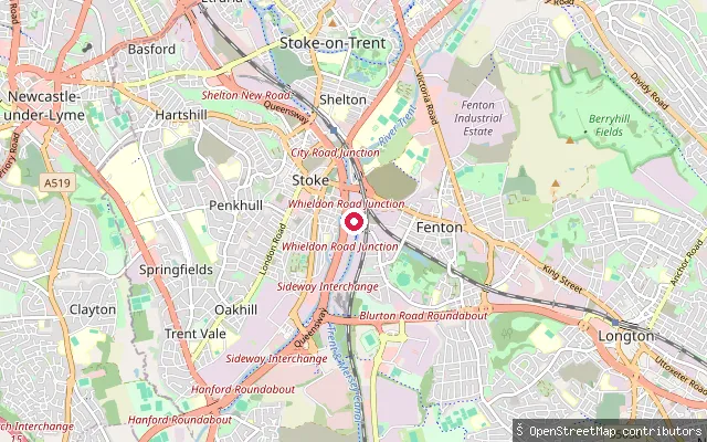 Sideway put-in (Stoke-on-Trent)
