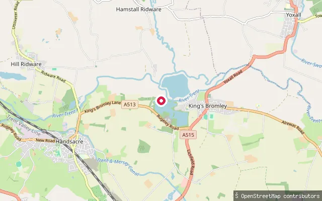 King's Bromley put-in