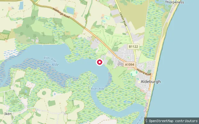 Hazlewood Marshes launch point, River Alde