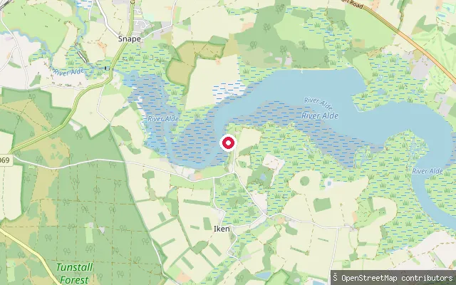Iken Cliff launch point, River Alde