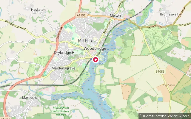 Woodbridge riverside put-in