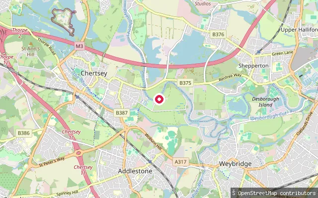 Chertsey Bridge put-in