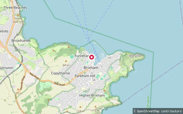 Brixham coast path put-in (South West Coast Path)