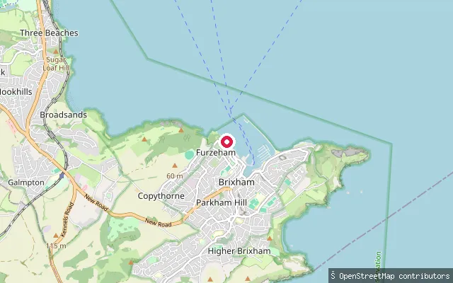 Fishcombe Cove approach put-in (Brixham)