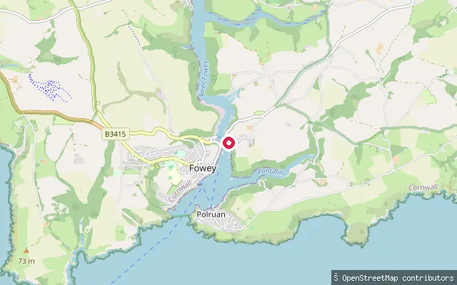 Bodinnick Ferry slip