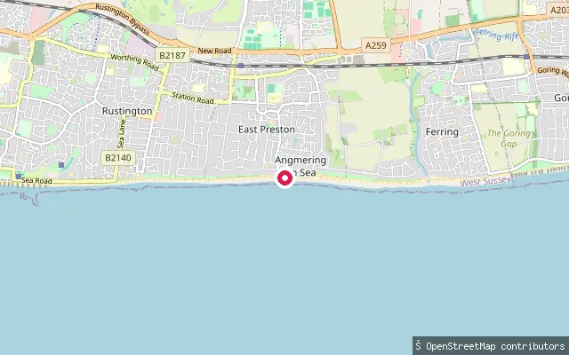 East Preston beach put-in