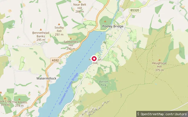 Waterside House Camp Site slipway (Ullswater)