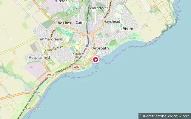 Fit o' the Toon put-in (Arbroath)