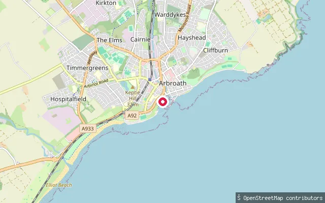 Fit o' the Toon put-in (Arbroath)