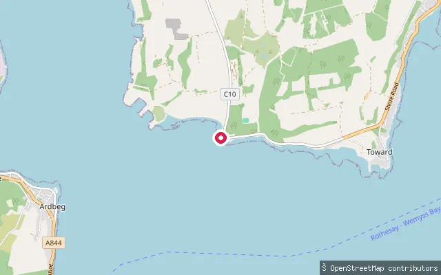 Toward put-in (Port Lamont)