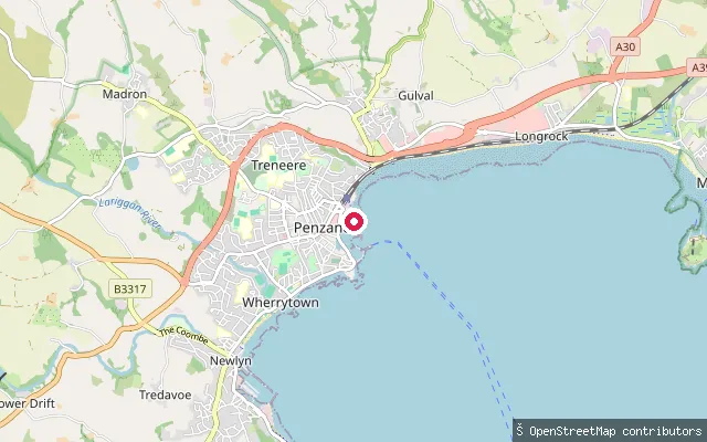 Penzance Harbour slipway