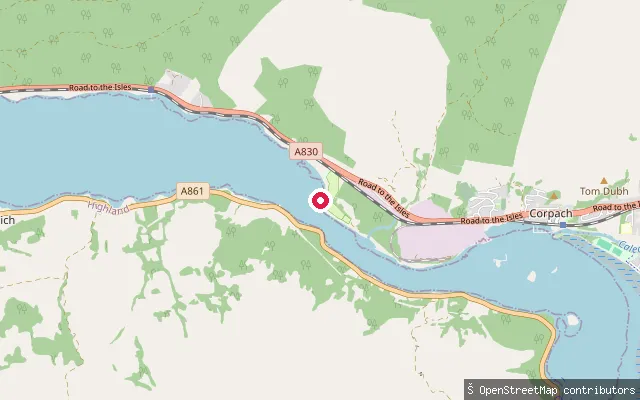 Achaphubuil slipway (A861, Loch Eil)
