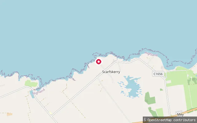 Scarfskerry Harbour slipway