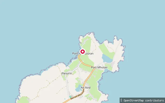 An Rubha put-in (Port nan Giùran)