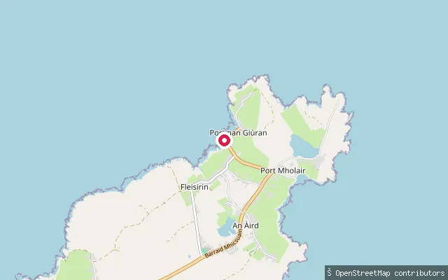 An Rubha put-in (Port nan Giùran)