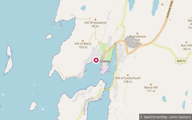 Upper Scalloway put-in