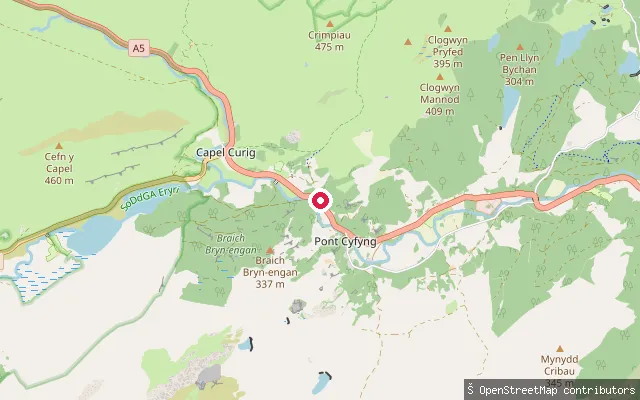 Capel Curig put-in
