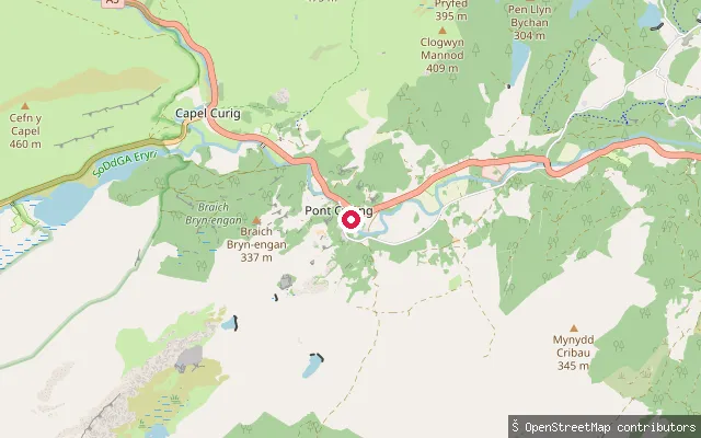 Capel Curig put-in