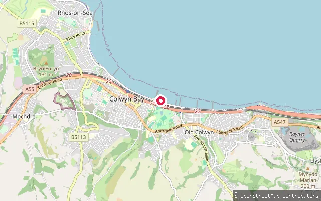 Colwyn Bay promenade slipway