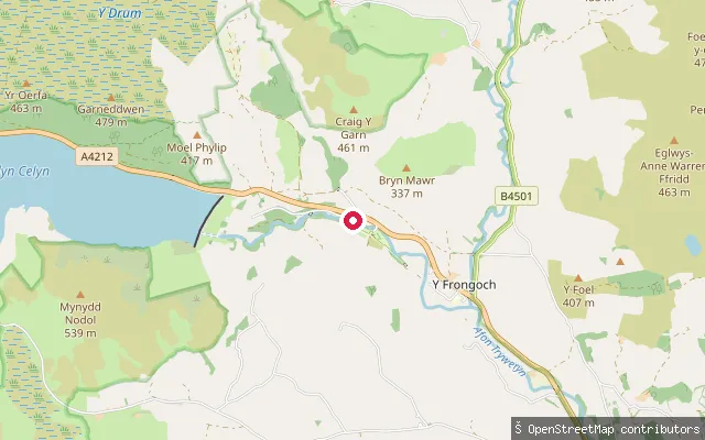 Afon Tryweryn put-in, National White Water Centre