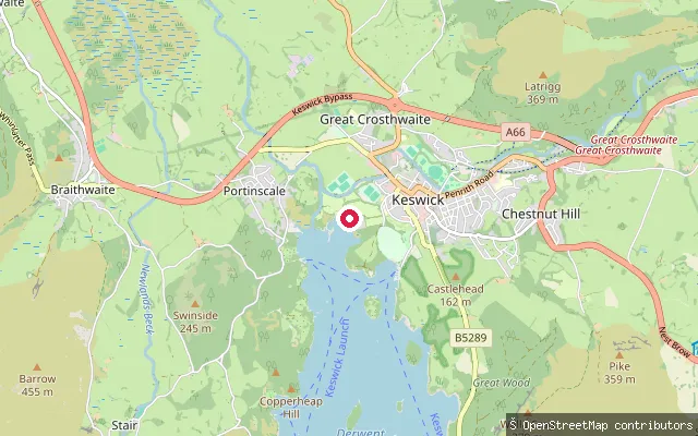 Keswick put-in