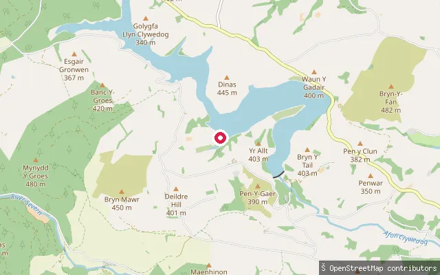 Llyn Clywedog Slipway