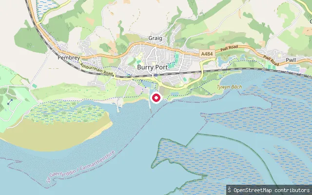 Burry Port Harbour slipway