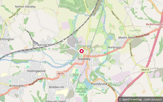 Staveley Basin put-in (Chesterfield Canal)