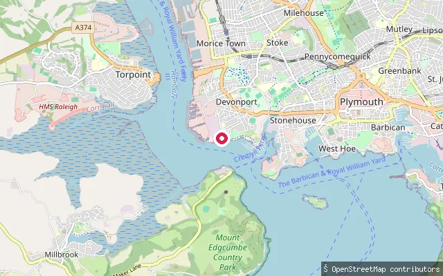 Devonport put-in (Plymouth)