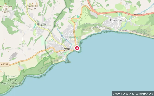 Lyme Regis East Beach slipway