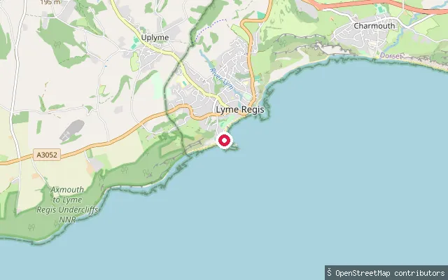 Lyme Regis Marine Parade slipway