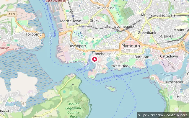 Drake's Island put-in (Plymouth)