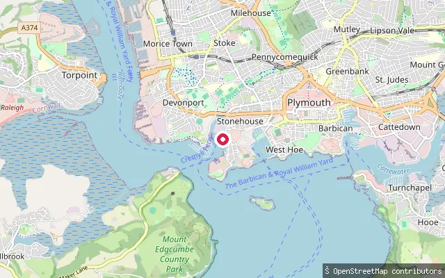 Drake's Island put-in (Plymouth)