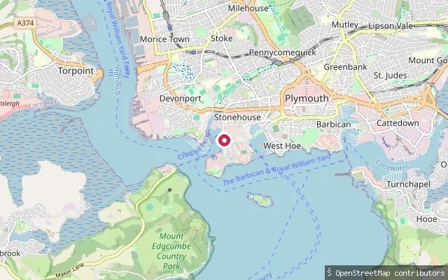 Drake's Island put-in (Plymouth)