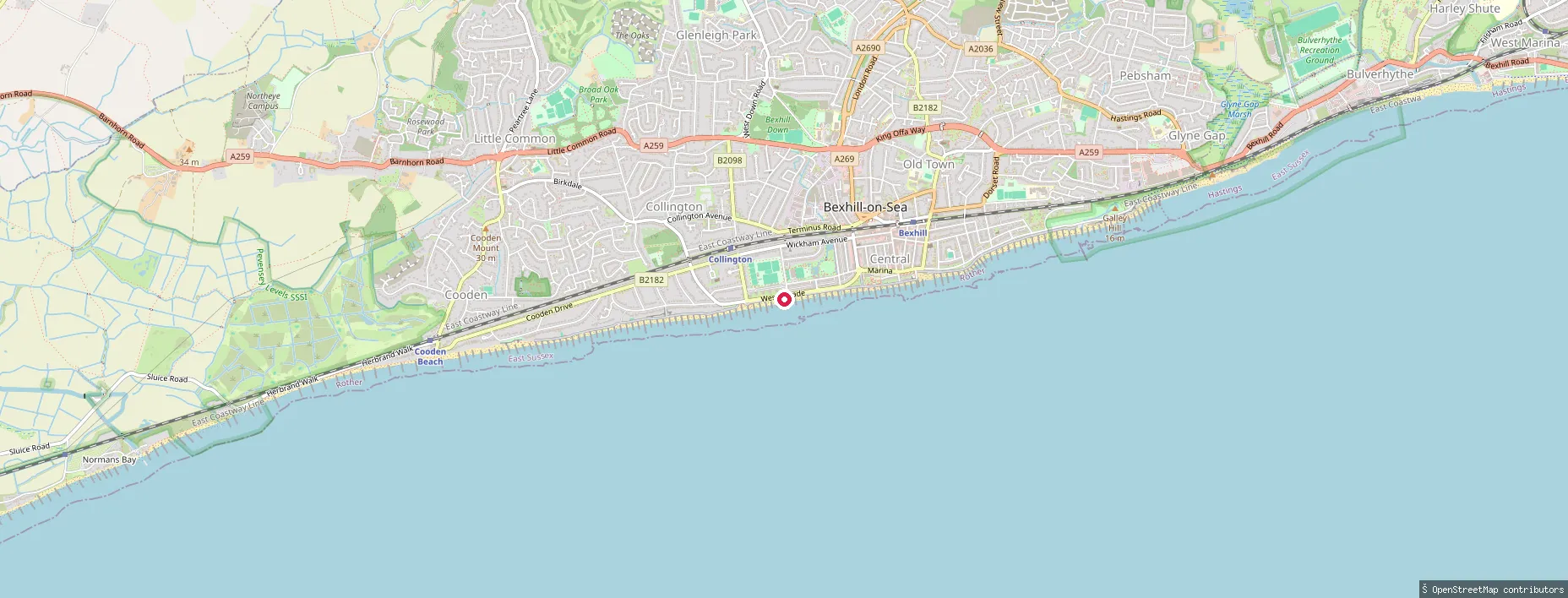 Bexhill-on-Sea put-in (Rother)