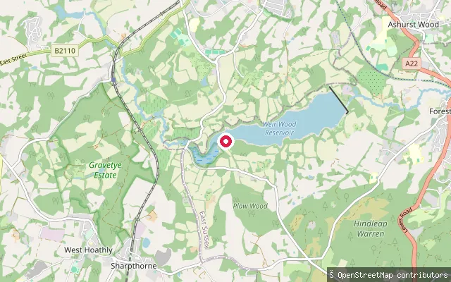 Weir Wood Reservoir slipway (west arm)
