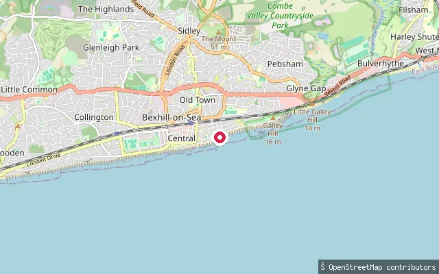 Glyne Gap put-in (Bexhill-on-Sea)
