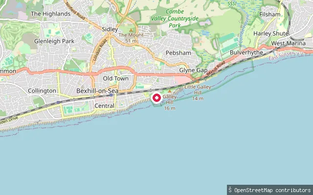 Glyne Gap put-in (Bexhill-on-Sea)