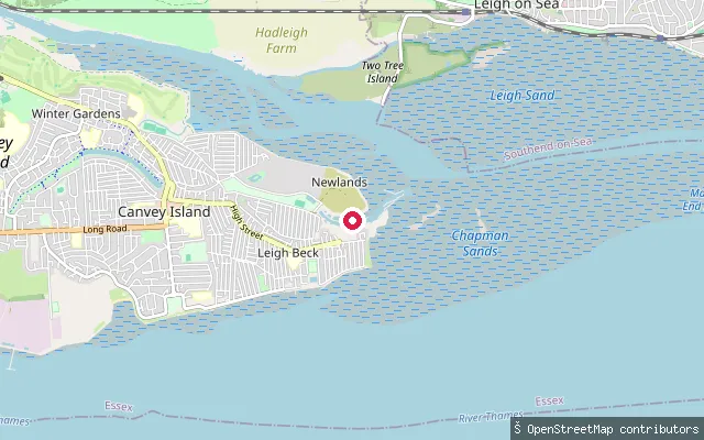 Canvey Island slipway, Silver Point (west)