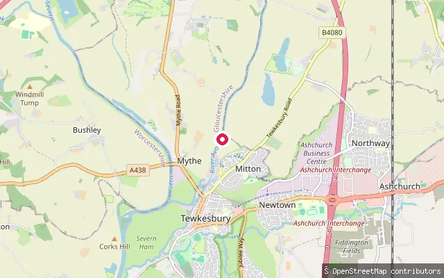 Tewkesbury put-in (Mitton, north)