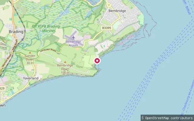 Whitecliff Bay put-in (Hillway Road)