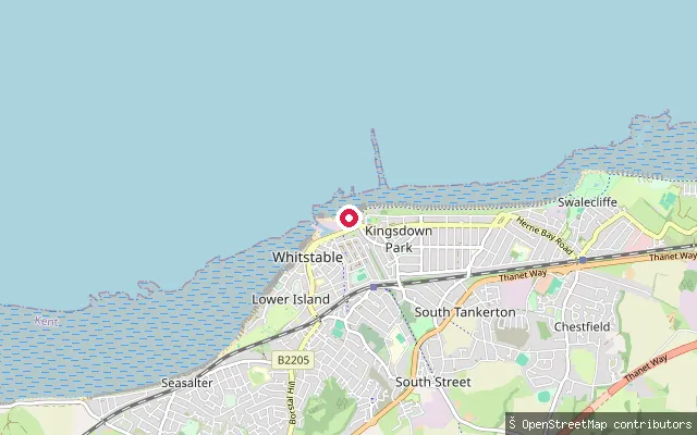 Beach Walk put-in (Whitstable)