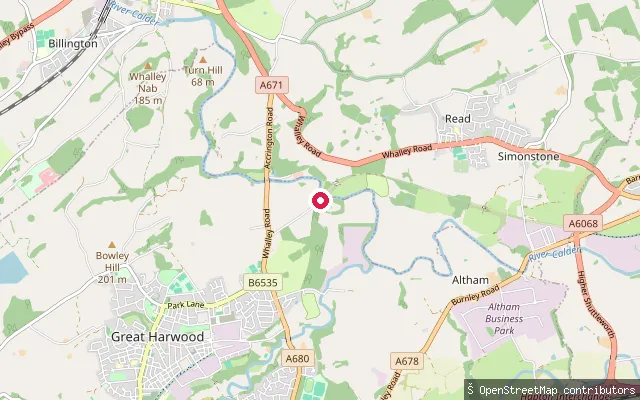 Martholme put-in, River Calder