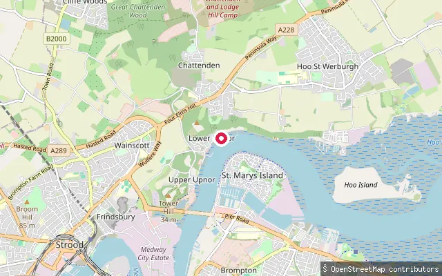 Lower Upnor foreshore put-in (Frindsbury Extra)