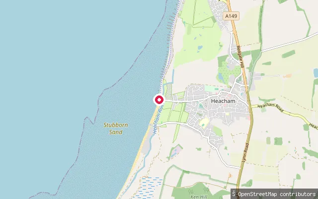 Heacham South Beach slipway